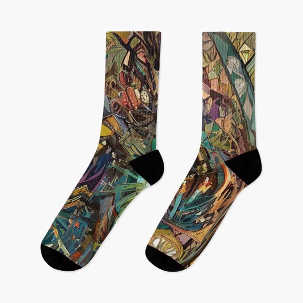 Item preview, Retro Abstract Multi Colour Pattern designed and sold by Bashini.