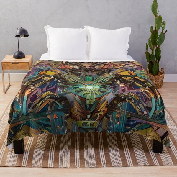 Item preview, Retro Abstract Multi Colour Pattern designed and sold by Bashini.