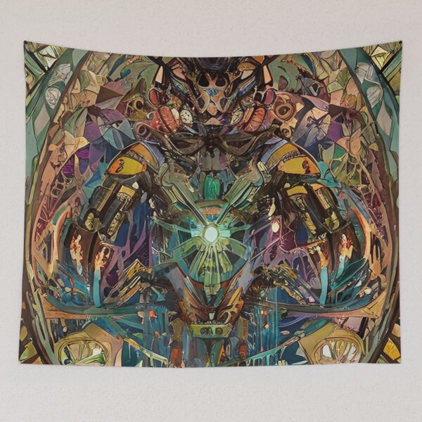Item preview, Retro Abstract Multi Colour Pattern designed and sold by Bashini.