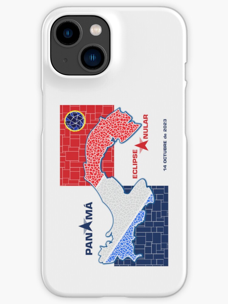 Thumbnail 1 of 4, iPhone Case, Panama Annular Eclipse 2023 designed and sold by Eclipse2024.
