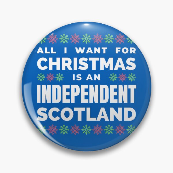 Item preview, All I want for Christmas is an Independent Scotland - in colour designed and sold by Indy2tees.