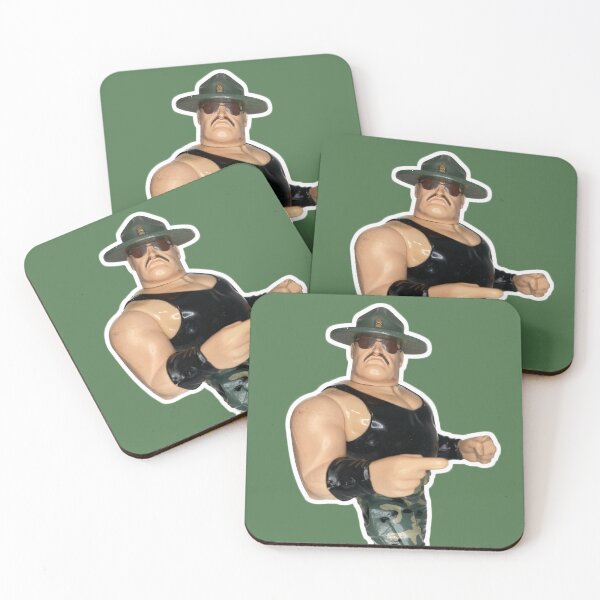 Item preview, Sgt. Slaughter Action Figure designed and sold by LockedUp.