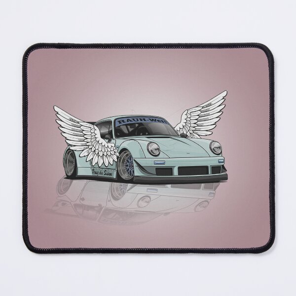 Item preview, RWB Porsche Pink 911 Wings designed and sold by Crewl Designs.