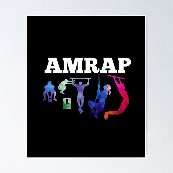 Item preview, No Excuses AMRAP Fitness Bootcamp For Her designed and sold by Desiznn.