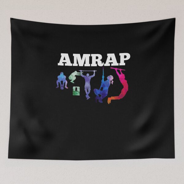 Item preview, No Excuses AMRAP Fitness Bootcamp For Her designed and sold by Desiznn.