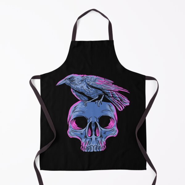 Item preview, Pastel Goth Raven Crow on Skull Emo Punk Gothic Bird Lover 706 designed and sold by PrincessNana1.