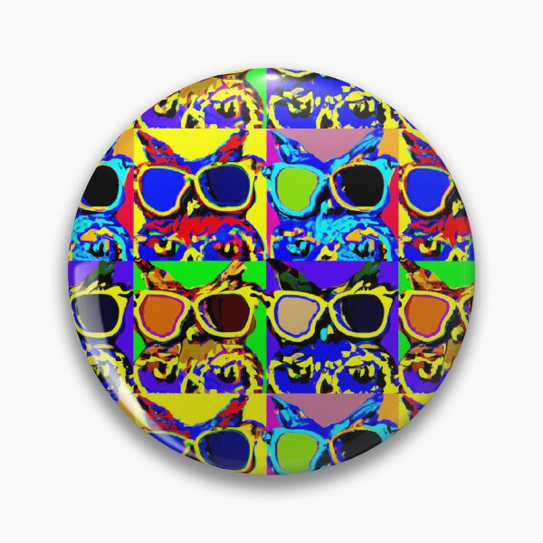 Item preview, Good ol' Owl Critter Tribute ... Andy Warhol Pop Art Style  designed and sold by SeaStories88.