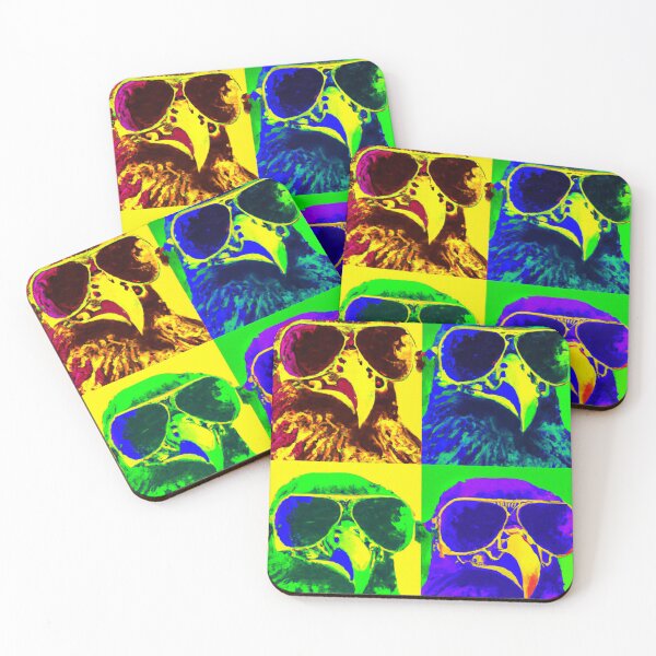 Item preview, Good ol' Eagle Critter Tribute ... Andy Warhol Pop Art Style  designed and sold by SeaStories88.