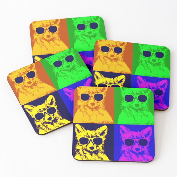 Item preview, Good ol' Fox Critter Tribute ... Andy Warhol Pop Art Style  designed and sold by SeaStories88.