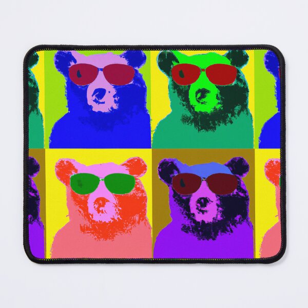 Item preview, Good ol' Bear Critter Tribute ... Andy Warhol Pop Art Style  designed and sold by SeaStories88.