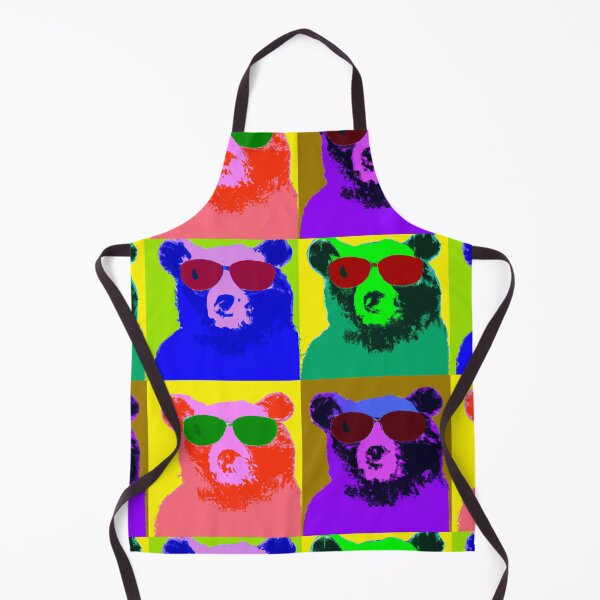 Item preview, Good ol' Bear Critter Tribute ... Andy Warhol Pop Art Style designed and sold by SeaStories88.