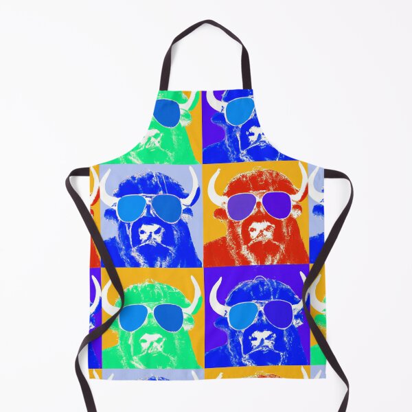 Item preview, Good ol' Buffalo Critter Tribute ... Andy Warhol Pop Art Style  designed and sold by SeaStories88.