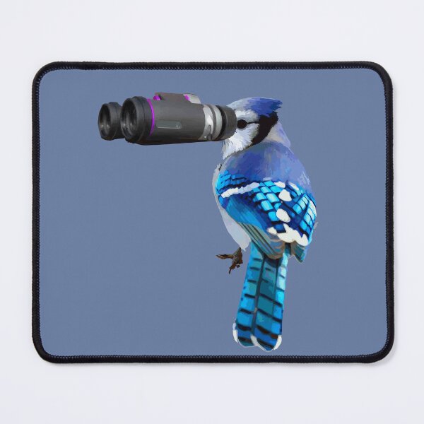 Item preview, Blue Jay Bird Watching designed and sold by tambredesigns.
