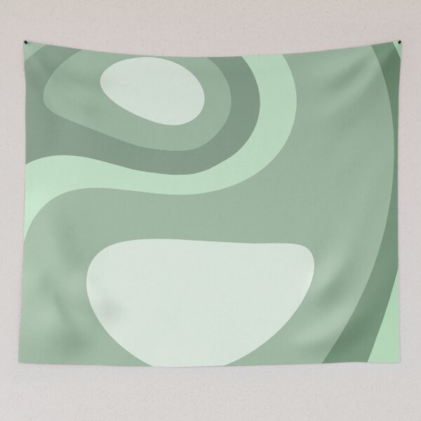 Item preview, Groovy Green Swirl designed and sold by Freshfroot.