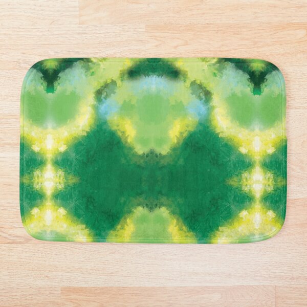 Item preview, tie dye green graphic water colour designed and sold by rinmaandesign.