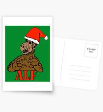Christmas ALF Postcards
