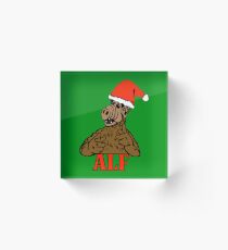Christmas ALF Acrylic Block