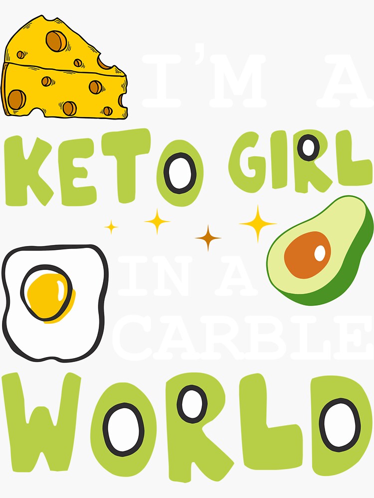 Keto Gifts For Women, Keto Diet Ketogenic Diet' Sticker