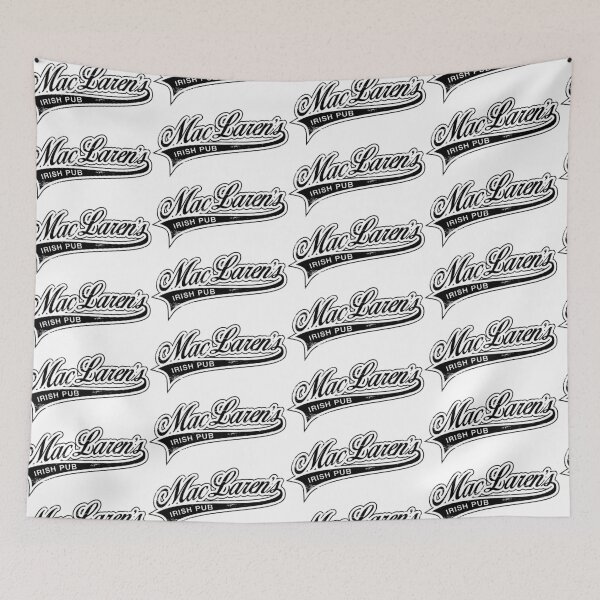 Item preview, MacLaren's Pub_Black designed and sold by Jemma Rich.