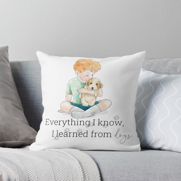 Item preview, Everything I know, I learned from dogs designed and sold by HabibiBears.