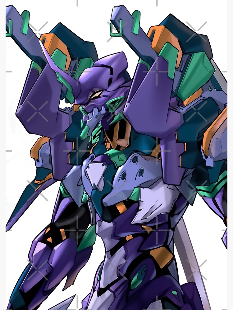 Fan art of Unit 01 and 02. : r/evangelion