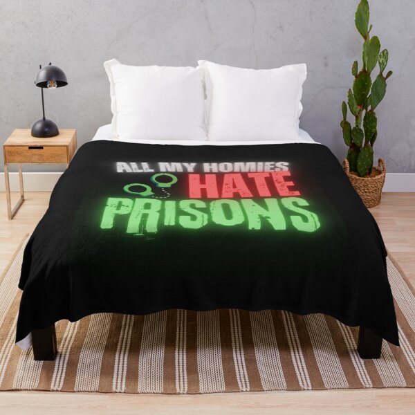 Item preview, All My Homies Hate Prisons designed and sold by BarbiePearl.