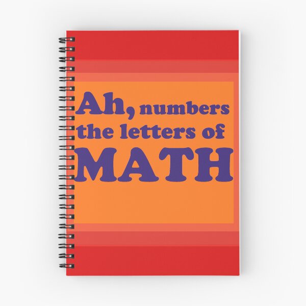 Item preview, The letters of math designed and sold by amychiappetta.