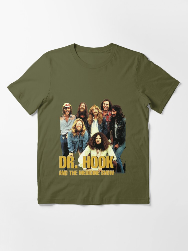 Hook Dr T Shirt 100% Cotton Dr Hook And The Medicine Show Buddy