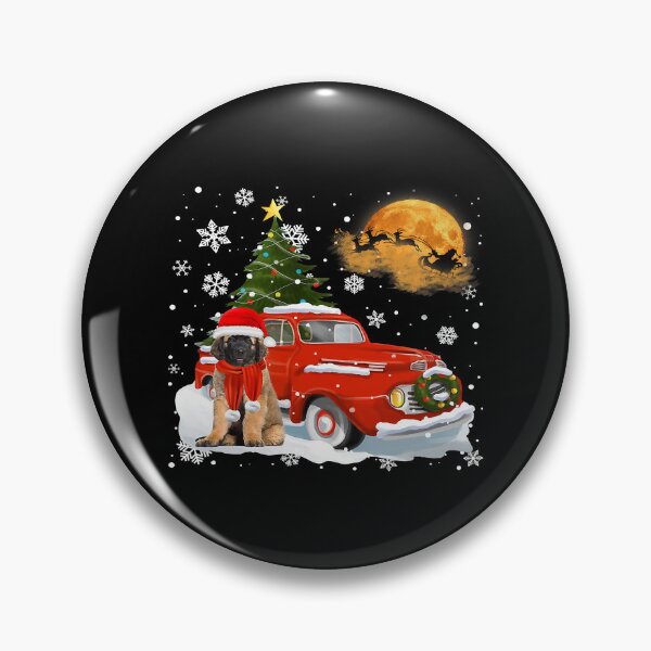 Item preview, Leonberger Vintage Wagon Red Truck Christmas Tree Pajamas77 designed and sold by ThanhNgong.
