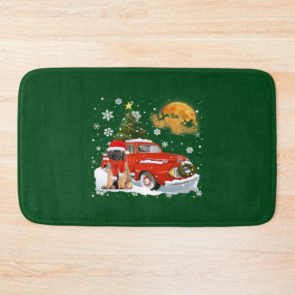 Item preview, Leonberger Vintage Wagon Red Truck Christmas Tree Pajamas77 designed and sold by ThanhNgong.