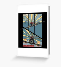 Pew Pew Pew! Greeting Card