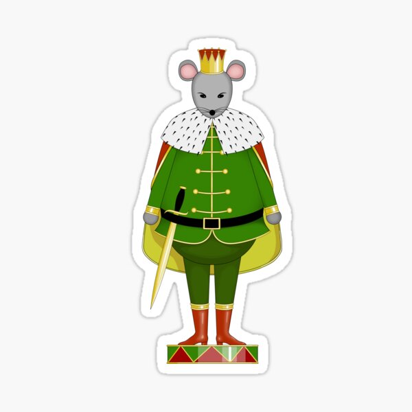 "The Nutcracker Mouse King" Sticker for Sale by SzaboMarta Redbubble