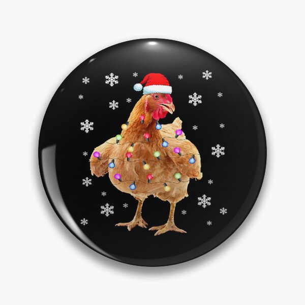 Item preview, Chicken Christmas Tree Lights Shirt Funny Chicken Xmas162 designed and sold by ThanhNgong.