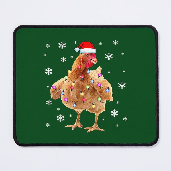 Item preview, Chicken Christmas Tree Lights Shirt Funny Chicken Xmas162 designed and sold by ThanhNgong.