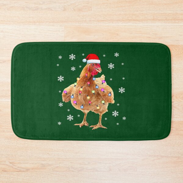 Item preview, Chicken Christmas Tree Lights Shirt Funny Chicken Xmas162 designed and sold by ThanhNgong.