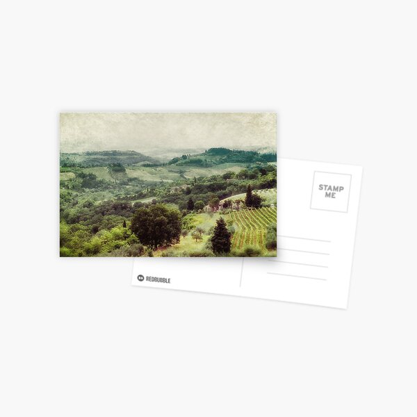 Item preview, Tuscany Hillside designed and sold by LisaElliott.