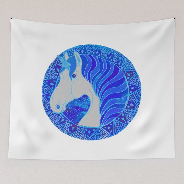 Item preview, Blue Unicorn designed and sold by ShyflyerArts.