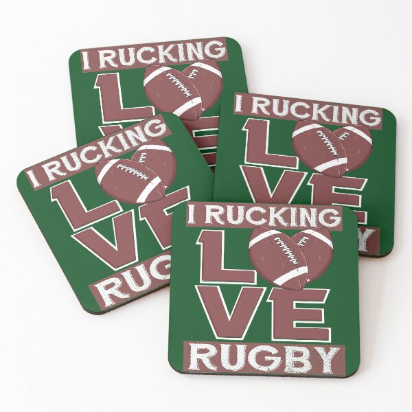 Item preview, I Rucking Love Rugby Rucker Player Coach 334 designed and sold by ThanhNgong.