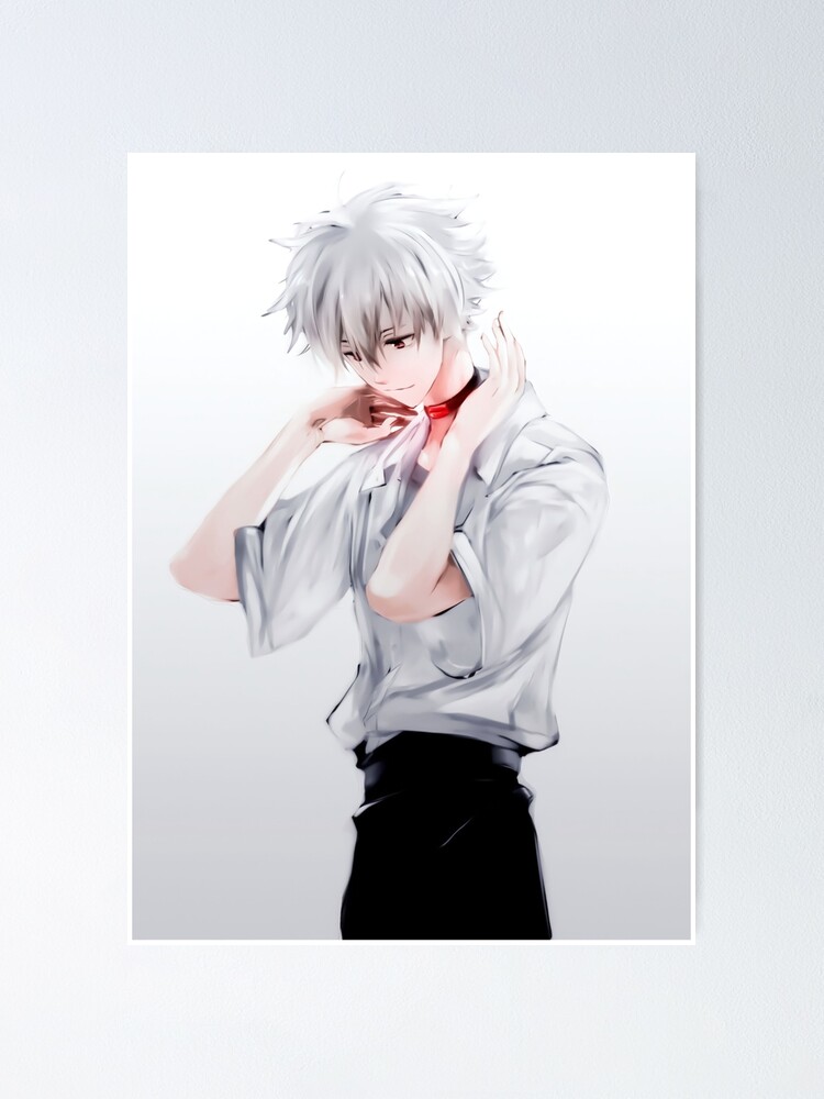 Kaworu from Neon Gensis Evangelion