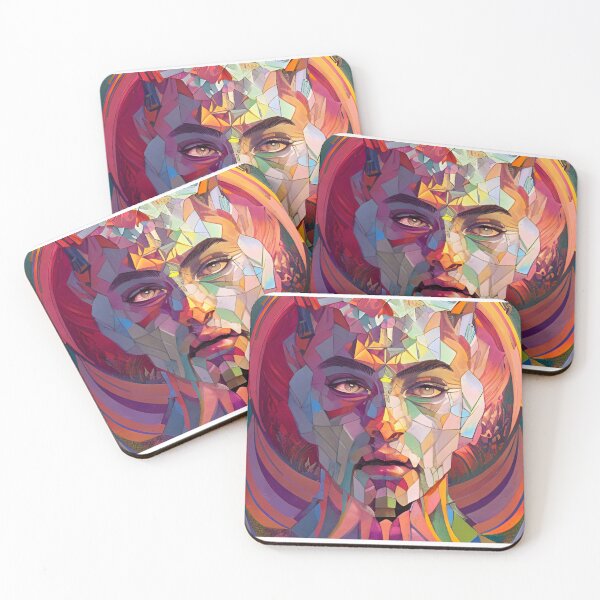 Item preview, Retro Abstract Multi Colour Pattern designed and sold by Bashini.