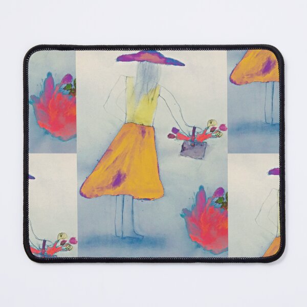 Item preview, The lady’ in the flower garden designed and sold by Tonyasartprints.