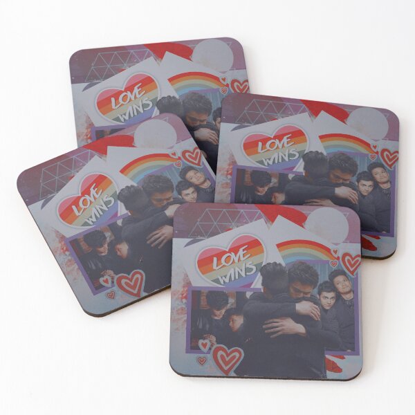 Item preview, LOVE WINS #HappyPride MALEC #SaveShadowhunters designed and sold by shadowhunterAL.
