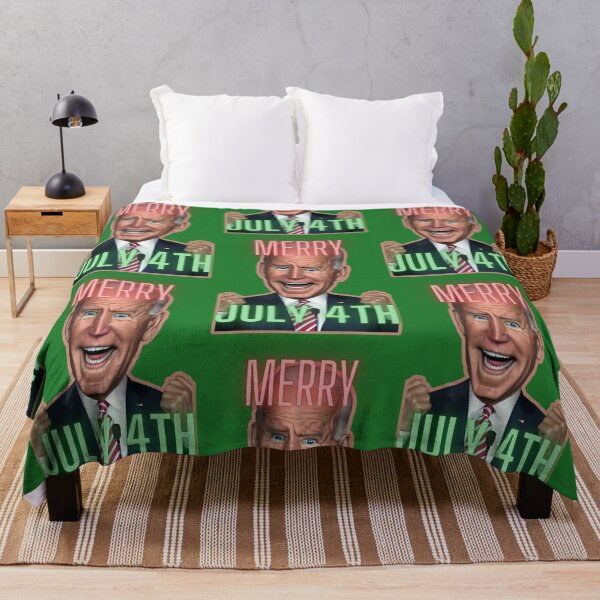 Item preview, Happy 4th July Joe Biden Merry Christmas Artwork Design designed and sold by StickerBird.