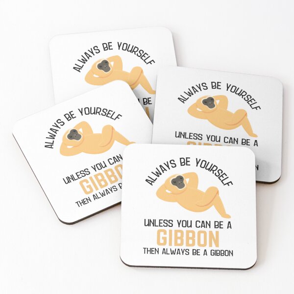 Item preview, Always Be A Gibbon Gibbon Lover Humor  designed and sold by allysmar.