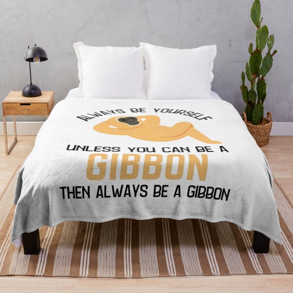 Item preview, Always Be A Gibbon Gibbon Lover Humor  designed and sold by allysmar.