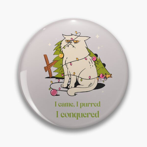 Item preview, Came, purred & conquered  designed and sold by Ace-age-.