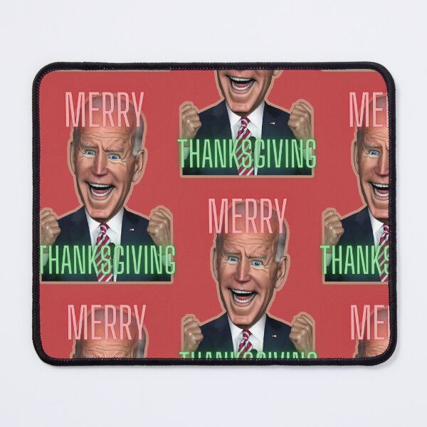 Item preview, Happy Thanksgiving Joe Biden Merry Christmas Artwork Design designed and sold by StickerBird.
