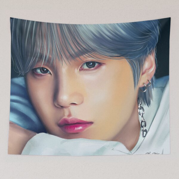 Item preview, yoongi blue designed and sold by ari-arts.