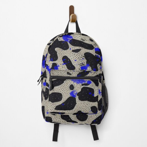 Item preview, Abstract Blue and Black Paint Splatters designed and sold by calibrit.