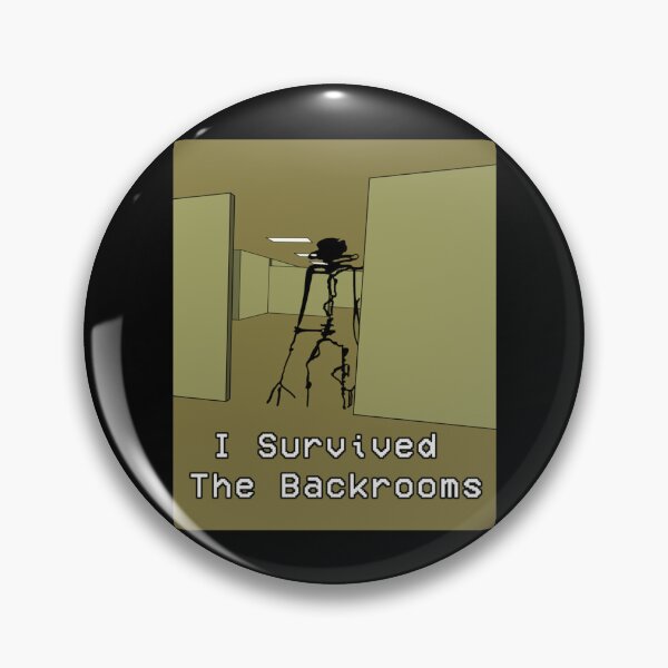 Item preview, I Survived The Backrooms   designed and sold by MakroKreates.